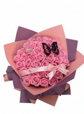 Buchet de 37 Trandafiri Roz – Eleganță și Admirație Pură